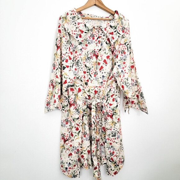 Ivey Abitz Bespoke Floral Midi Dress OS - Picture 1 of 10